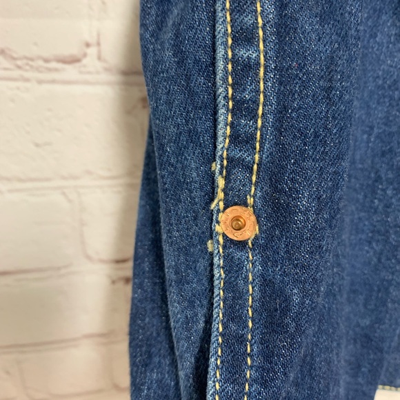 Vintage Levi's Type 1 Trucker 70534-9951 Jean Jacket Size L - Picture 7 of 9